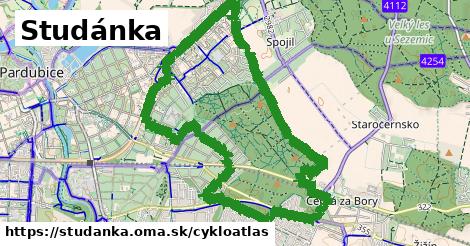 ikona Cyklo cykloatlas v studanka