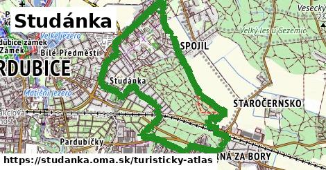 ikona Turistická mapa turisticky-atlas v studanka