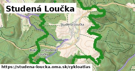 ikona Cyklo cykloatlas v studena-loucka