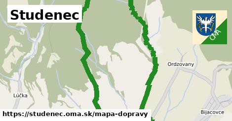 ikona Mapa dopravy mapa-dopravy v studenec