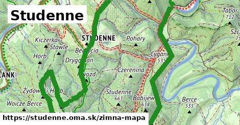 ikona Zimná mapa zimna-mapa v studenne