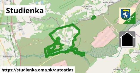 ikona Mapa autoatlas v studienka