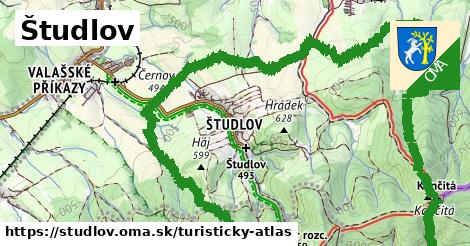 ikona Turistická mapa turisticky-atlas v studlov