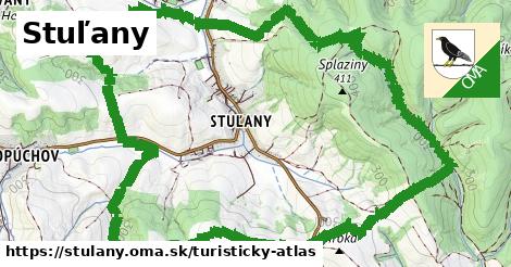 ikona Turistická mapa turisticky-atlas v stulany