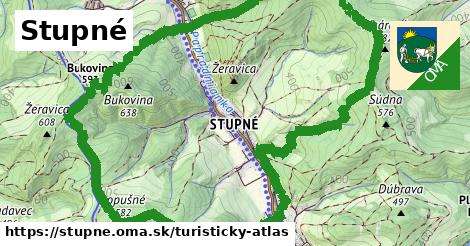 ikona Turistická mapa turisticky-atlas v stupne