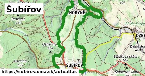 ikona Mapa autoatlas v subirov