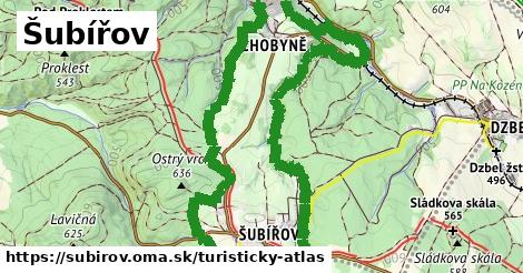 ikona Turistická mapa turisticky-atlas v subirov