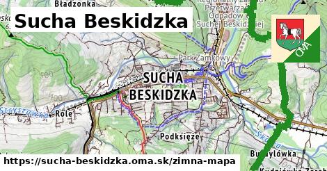 ikona Zimná mapa zimna-mapa v sucha-beskidzka