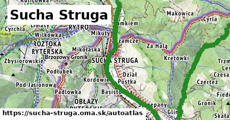 ikona Mapa autoatlas v sucha-struga