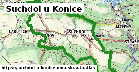 ikona Mapa autoatlas v suchdol-u-konice