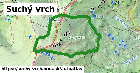 ikona Mapa autoatlas v suchy-vrch