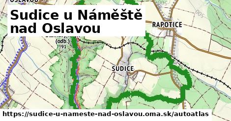 ikona Mapa autoatlas v sudice-u-nameste-nad-oslavou