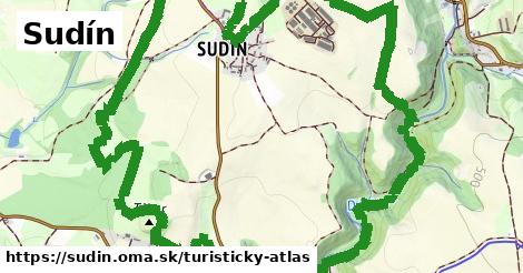 ikona Turistická mapa turisticky-atlas v sudin