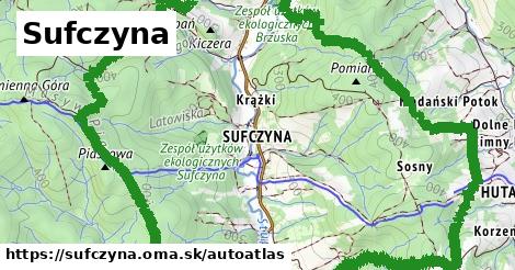 ikona Mapa autoatlas v sufczyna