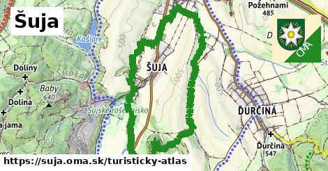 ikona Šuja: 0 m trás turisticky-atlas v suja