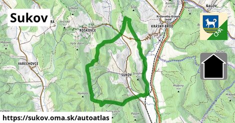 ikona Mapa autoatlas v sukov