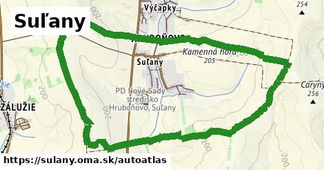 ikona Mapa autoatlas v sulany