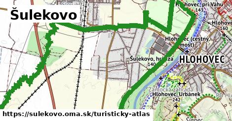 ikona Šulekovo: 0 m trás turisticky-atlas v sulekovo