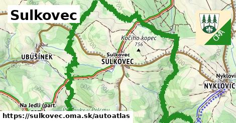 ikona Mapa autoatlas v sulkovec