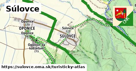 ikona Turistická mapa turisticky-atlas v sulovce