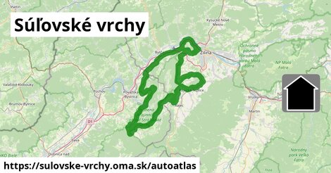 ikona Mapa autoatlas v sulovske-vrchy