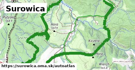 ikona Mapa autoatlas v surowica