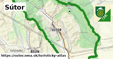 ikona Turistická mapa turisticky-atlas v sutor