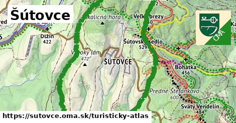 ikona Turistická mapa turisticky-atlas v sutovce