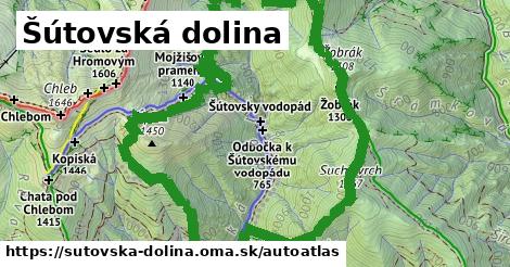 ulice v Šútovská dolina