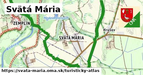 ikona Turistická mapa turisticky-atlas v svata-maria