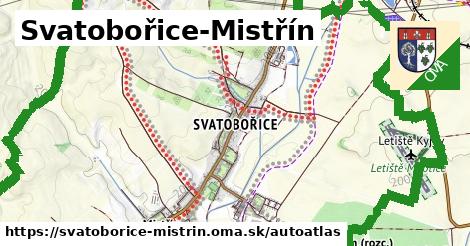 ikona Mapa autoatlas v svatoborice-mistrin