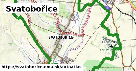 ikona Mapa autoatlas v svatoborice