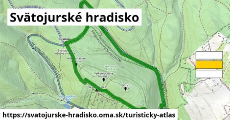 ikona Turistická mapa turisticky-atlas v svatojurske-hradisko