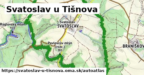 ikona Mapa autoatlas v svatoslav-u-tisnova