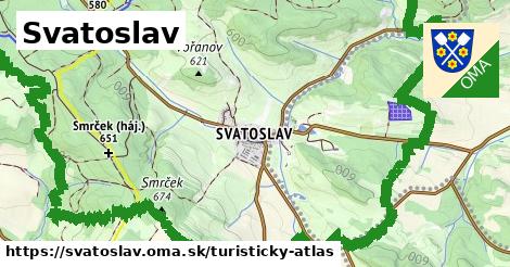 ikona Turistická mapa turisticky-atlas v svatoslav