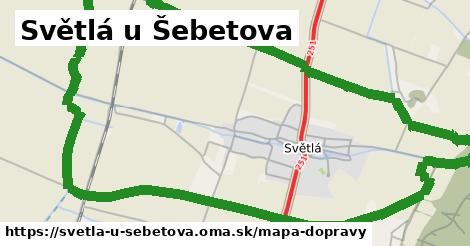 ikona Mapa dopravy mapa-dopravy v svetla-u-sebetova