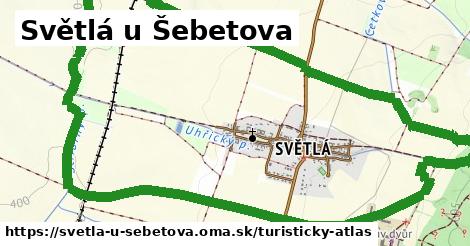 ikona Světlá u Šebetova: 0 m trás turisticky-atlas v svetla-u-sebetova