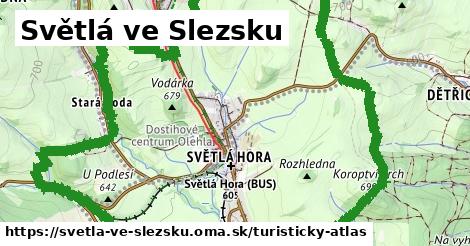 ikona Turistická mapa turisticky-atlas v svetla-ve-slezsku