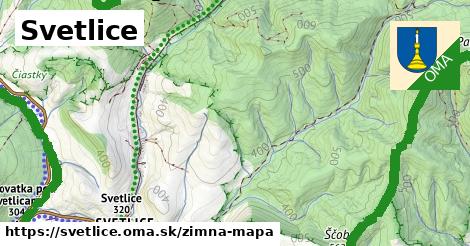 ikona Zimná mapa zimna-mapa v svetlice