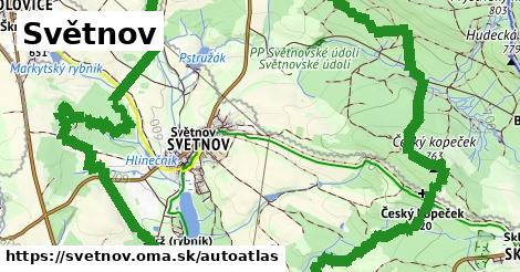 ikona Mapa autoatlas v svetnov