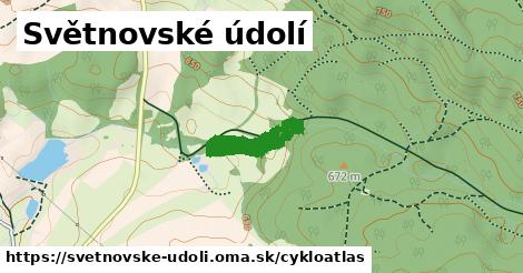 ikona Cyklo cykloatlas v svetnovske-udoli