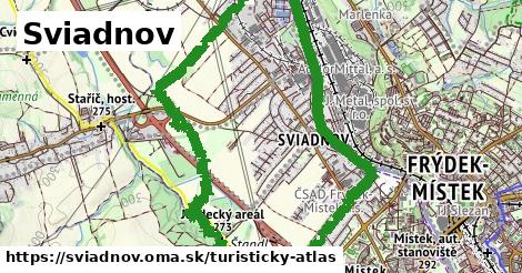 ikona Turistická mapa turisticky-atlas v sviadnov