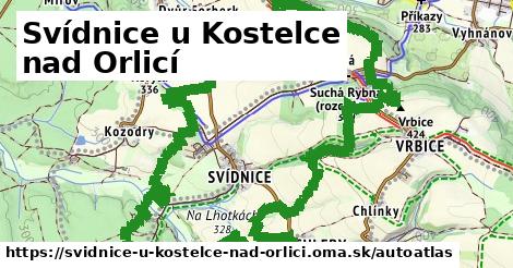 ikona Mapa autoatlas v svidnice-u-kostelce-nad-orlici