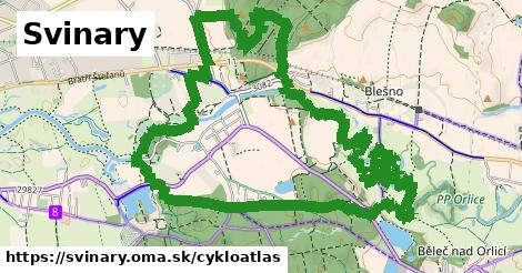 ikona Cyklo cykloatlas v svinary