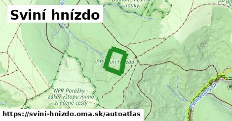 ikona Mapa autoatlas v svini-hnizdo