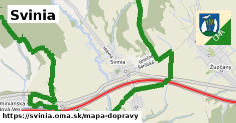 ikona Mapa dopravy mapa-dopravy v svinia