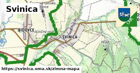 ikona Zimná mapa zimna-mapa v svinica