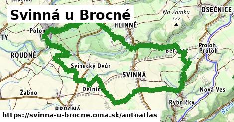 ikona Mapa autoatlas v svinna-u-brocne