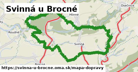 ikona Mapa dopravy mapa-dopravy v svinna-u-brocne