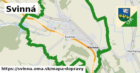 ikona Mapa dopravy mapa-dopravy v svinna